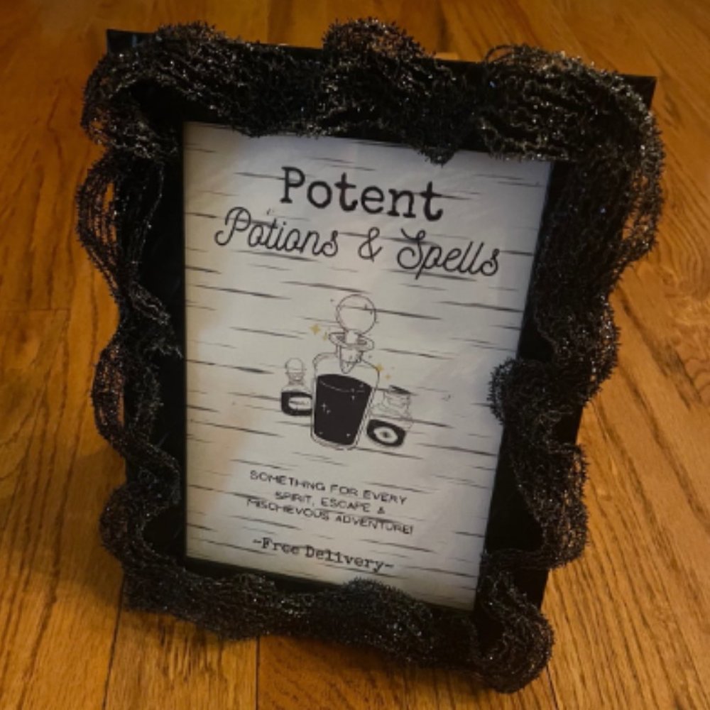 Potent Potions and Spells Frame